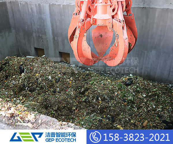 餐廚垃圾處理成套設備，餐廚垃圾處理工藝流程圖
